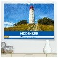 Hiddensee - Malerische Insel der Ostsee (hochwertiger Premium Wandkalender 2025 DIN A2 quer), Kunstdruck in Hochglanz - Anja Frost