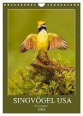 Singvögel USA (Wandkalender 2024 DIN A4 hoch), CALVENDO Monatskalender - Bia Birdimagency
