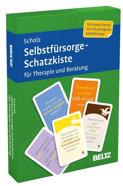 Selbstfürsorge-Schatzkiste für Therapie und Beratung - Falk Peter Scholz
