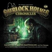 Cover-Bild zum Titel 'Das Rätsel der Schildkrötensuppe Folge 124' von 'Sherlock Holmes Chronicles'