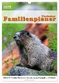 Tierischer Familienplaner (Wandkalender 2025 DIN A3 hoch), CALVENDO Monatskalender - Jana Thiem-Eberitsch