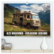 Alte Maschinen - verlassene Lieblinge (hochwertiger Premium Wandkalender 2026 DIN A2 quer), Kunstdruck in Hochglanz - Val Thoermer