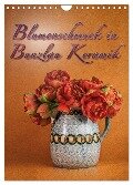 Blumenschmuck in Bunzlau Keramik (Wandkalender 2024 DIN A4 hoch), CALVENDO Monatskalender - Dieter Gödecke
