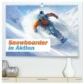 Snowboarder in Aktion (hochwertiger Premium Wandkalender 2025 DIN A2 quer), Kunstdruck in Hochglanz - Liselotte Brunner-Klaus