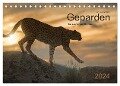 Geparden. Die eleganten Katzen. (Tischkalender 2024 DIN A5 quer), CALVENDO Monatskalender - Lucyna Koch