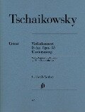 Tschaikowsky, Peter Iljitsch - Violinkonzert D-dur op. 35 (Klavierauszug) - Peter Iljitsch Tschaikowsky