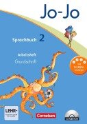 Cover-Bild zum Titel 'Jo-Jo Sprachbuch - Aktuelle allgemeine Ausgabe. 2. Schuljahr - Arbeitsheft in Grundschrift mit CD-ROM' von 'Frido Brunold, Sandra Meeh, Henriette Naumann-Harms, Rita Stanzel'