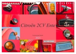Citroën 2 CV Ente - Faszinierende Details (Wandkalender 2025 DIN A4 quer), CALVENDO Monatskalender - Meike Bölts