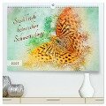 Steckbriefe heimischer Schmetterlinge (hochwertiger Premium Wandkalender 2025 DIN A2 quer), Kunstdruck in Hochglanz - Anja Frost