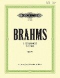 2 Songs Op. 91 for Alto Voice with Viola (Cello) and Piano: Conductor Score & Parts - Johannes Brahms
