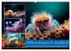Mikroskopisch niedlich (Wandkalender 2025 DIN A2 quer), CALVENDO Monatskalender - Kerstin Waurick