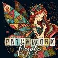 Patchwork People Coloring Book for Adults - Monsoon Publishing