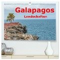 Galapagos- Landschaften (hochwertiger Premium Wandkalender 2024 DIN A2 quer), Kunstdruck in Hochglanz - Thomas Leonhardy