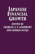 Japanese Financial Growth - C a E Goodhart