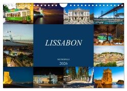 Metropole Lissabon (Wandkalender 2026 DIN A4 quer), CALVENDO Monatskalender - Dirk Meutzner