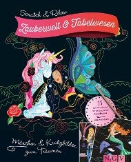 Für Kinder ab 5 Jahren Bibi & Tina Mein pferdestarkes Kritzel-Kratzel-Buch: Mit Bambus-Stick Kratzmotive mit tollen Farbeffekten