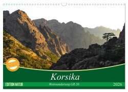 Korsika - Weitwanderweg GR 20 (Wandkalender 2026 DIN A3 quer), CALVENDO Monatskalender - Carmen Vogel