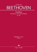 Fantasie für Klavier, Chor und Orchester (Klavierauszug) - Ludwig van Beethoven