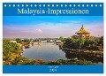 Malaysia-Impressionen (Tischkalender 2024 DIN A5 quer), CALVENDO Monatskalender - Klaus Eppele
