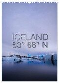 Iceland 63° 66° N (Wall Calendar 2025 DIN A3 portrait), CALVENDO 12 Month Wall Calendar - Frank Paul Kaiser