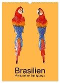 Brasilien - Amazonien bis Iguaçu (Wandkalender 2024 DIN A3 hoch), CALVENDO Monatskalender - Rudolf Blank