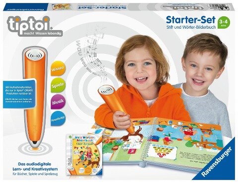 tiptoi® Starter-Set Stift und Mein Wörter-Bilderbuch Unser Zuhause - 
