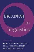 Cover-Bild zum Titel 'Inclusion in Linguistics' von ''