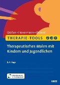 Cover-Bild zum Titel 'Therapie-Tools Therapeutisches Malen mit Kindern und Jugendlichen' von 'Melanie Gräßer, Eike Hovermann jun., Annika Botved'