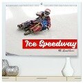 Ice Speedway (hochwertiger Premium Wandkalender 2024 DIN A2 quer), Kunstdruck in Hochglanz - Uli Landsherr