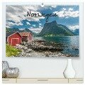 Norwegen (hochwertiger Premium Wandkalender 2024 DIN A2 quer), Kunstdruck in Hochglanz - Roman Burri