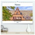 Neuss - Ein malerischer Spaziergang (hochwertiger Premium Wandkalender 2024 DIN A2 quer), Kunstdruck in Hochglanz - Bettina Hackstein
