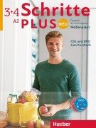 Cover-Bild zum Titel 'Schritte plus Neu 3+4 A2 Audio-CDs und 1 DVD zum Kursbuch. Medienpaket' von 'Daniela Niebisch, Sylvette Penning-Hiemstra, Angela Pude, Franz Specht'