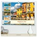 Malcesine am Gardasee (hochwertiger Premium Wandkalender 2024 DIN A2 quer), Kunstdruck in Hochglanz - Nina Schwarze