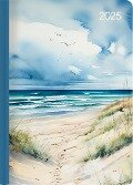 Ladytimer Aquarelle 2025 - Taschenkalender A6 (10,7x15,2 cm) - Weekly - 192 Seiten - Notiz-Buch - Termin-Planer - Alpha Edition - 