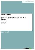 Johann Sebastian Bach, Erschallet, ihr Lieder - Stefanie Bucher