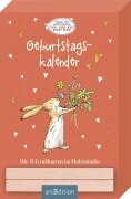 Weißt du eigentlich, wie lieb ich dich hab? Geburtstagskalender im Holzständer - 