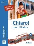 Chiaro! A1. Einsprachige Ausgabe. Kurs- und Arbeitsbuch mit Beiheft - Giulia De Savorgnani, Beatrice Bergero