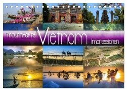 Traumhafte Vietnam Impressionen (Tischkalender 2025 DIN A5 quer), CALVENDO Monatskalender - Renate Utz