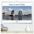 Orte an der Schlei (hochwertiger Premium Wandkalender 2024 DIN A2 quer), Kunstdruck in Hochglanz - Jörg Sabel