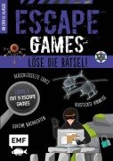 Cover-Bild zum Titel 'Escape Games Level 5 (lila) - Löse die Rätsel! - 9 Escape Games ab der 8. Klasse' von 'Arnaud Durand, Julien Durand'