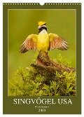 Singvögel USA (Wandkalender 2024 DIN A3 hoch), CALVENDO Monatskalender - Bia Birdimagency