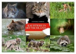 Emotionale Momente: Raubtiere in Deutschland (Wandkalender 2025 DIN A2 quer), CALVENDO Monatskalender - Ingo Gerlach GDT