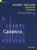 Cadenzas: To Mozart's Concerto for Flute, Harp & Orchestra in C Major Flute & Harp - Wolfgang Amadeus Mozart, Heinz Holliger
