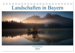 Bayerische Landschaften (Tischkalender 2025 DIN A5 quer), CALVENDO Monatskalender - Christian Ringer
