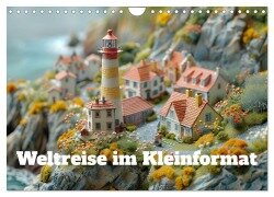 Weltreise im Kleinforma (Wandkalender 2025 DIN A4 quer), CALVENDO Monatskalender - Ally Bee