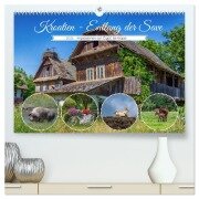 Kroatien - Entlang der Save (hochwertiger Premium Wandkalender 2026 DIN A2 quer), Kunstdruck in Hochglanz - Ursula Di Chito