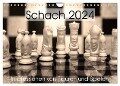 Schach 2024. Impressionen von Figuren und Spielen (Wandkalender 2024 DIN A4 quer), CALVENDO Monatskalender - Steffani Lehmann (Hrsg.