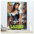 Ladies mit Steampunk-Flair (hochwertiger Premium Wandkalender 2025 DIN A2 hoch), Kunstdruck in Hochglanz - Werner Braun