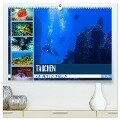 Tauchen auf den Sychellen (hochwertiger Premium Wandkalender 2025 DIN A2 quer), Kunstdruck in Hochglanz - Dirk Meutzner