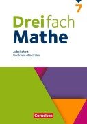 Cover-Bild zum Titel 'Dreifach Mathe 7. Schuljahr. Nordrhein-Westfalen - Arbeitsheft mit Lösungen' von 'Christina Tippel, Hanno Wieczorek, Mesut Yurt'